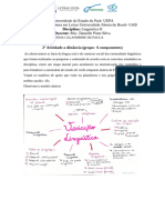 2 Atividade - Disciplina Linguística II