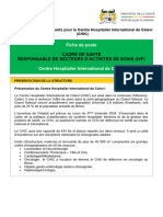 FDP Cadre de Santé