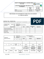 000-ZA-E-03452 Rev. A (Method Statement For Excavation & Trenching)