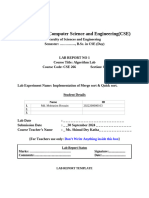 Lab Report Template