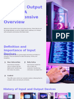 Input and Output Devices A Comprehensive Overview