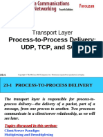 Transport Layer TCP UDP SCTP 3 Way Handshake