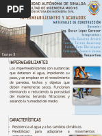 Exposicion de Impermeabilizantes 