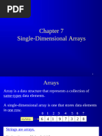 CSE215 Chapter 7 Single-Dim-Arrays