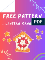 Free Crochet Pattern - Ornament Lantern