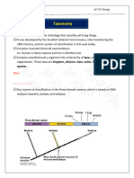 Taxonomy