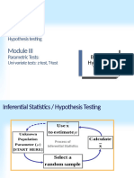 Basic of Hypothesis Testing