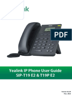 Yealink - SIP-T19 E2 - T19P E2 - User - Guide - V81 - 20