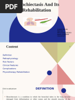 Bronchiectasis and Its Rehabilitation - REETIKA
