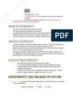 Biodiversity