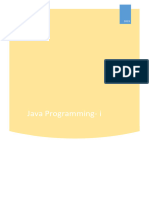 Java Programming