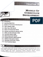 Curriculum Models