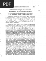 Narendra Kumar v. Union of India, (1960) 2 S.C.R. 375