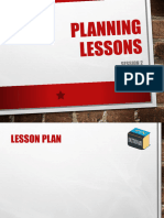 LESSON PLANNING - Slides