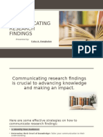 Faira Report in Research