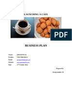 Cafe Business Plan Group No 10