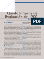 Bases Físicas AR5 RESUMEN QUINTO INFORME IPCC