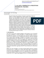 Academic Integrity in The Age of Generative Ai: Perceptions and Responses of Vietnamese Efl Teachers