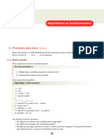 Cours Algorithmes Et Mathematiques