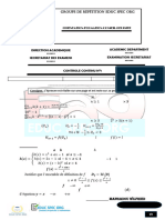 Epreuve Et Corrige de La Classe de Tle C-D Mathematiques Controle N°1 Annee Scolaire 2024-2025 Cameroun