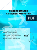 Venn Diagrams and Categorical Proposition