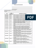 FICHA DE ACOMPANHAMENTO 6 Horas