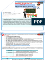 6°-Programación de Reforzamiento V Ciclo - 2024-Unidad 3