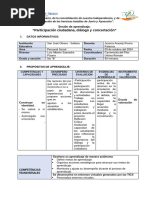 Participación Ciudadana, Diálogo y Concertación