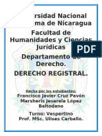 Principios Del Derecho Registral