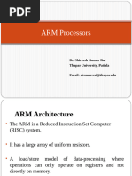 Slide 2 ARM Architecture and Instruction Set