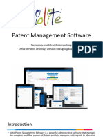 Patent Management Software