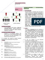 Ed 105 - Facilitating Learner-Centered Teaching