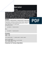 Operators in Java
