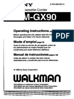 Walkman Wmgx90