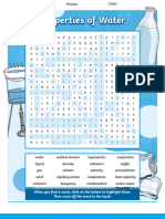 Properties of Water Word Assessment 2