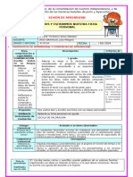 1º U1 S3 Sesion D3 Com Leemos y Escribimos Nuestra Ficha Personal