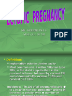 Ectopic Pregnancy