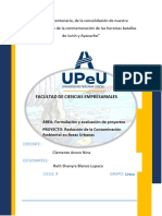 Proyecto CONTAMINACIÓN AMBIENTAL