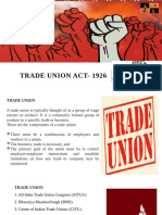 Trade Union Act - 1926