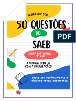 50 Questões Saeb - 9º Ano - Professor