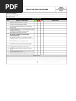 Inspección Ambiental de Obra