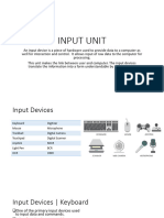 Input Unit