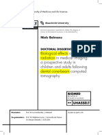 Radiation Effects in Dental Cone-Beam Computed Tomography