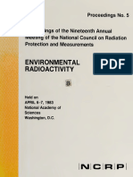 19th e Environmental Radioactivity - Proceedings