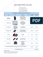 Yangtze 25kw On Grid Solar System Quotation 2022-05-16