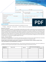 Loan Application and Contract Agreement Form 2023