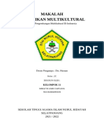 MAKALAH Bentuk MULTIKULTURAL Di Indonesia