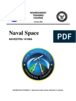 US Navy Course NAVEDTRA 14168A - Naval Space