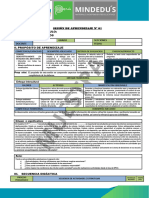 Muestra de DPCC de 1° Grado