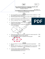 Design and Analysis of Algorithms Dec 2023